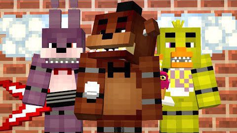 Five Nights At Freddy S With 3d Models Map 9minecraft Net