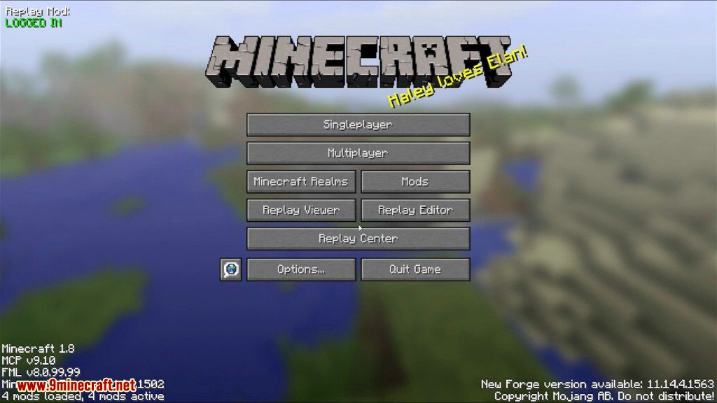 Replay Mod 1 15 2 1 14 4 Record Relive Share Your Experience 9minecraft Net