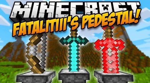 Pedestal Mod 1 9 4 1 8 9 For Minecraft 9minecraft Net