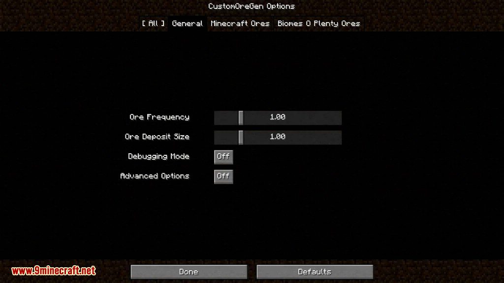 Custom Ore Generation Revival Mod Screenshots 2