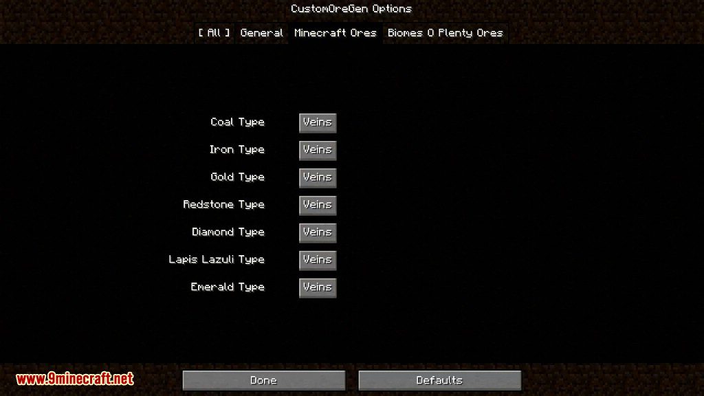 Custom Ore Generation Revival Mod Screenshots 3