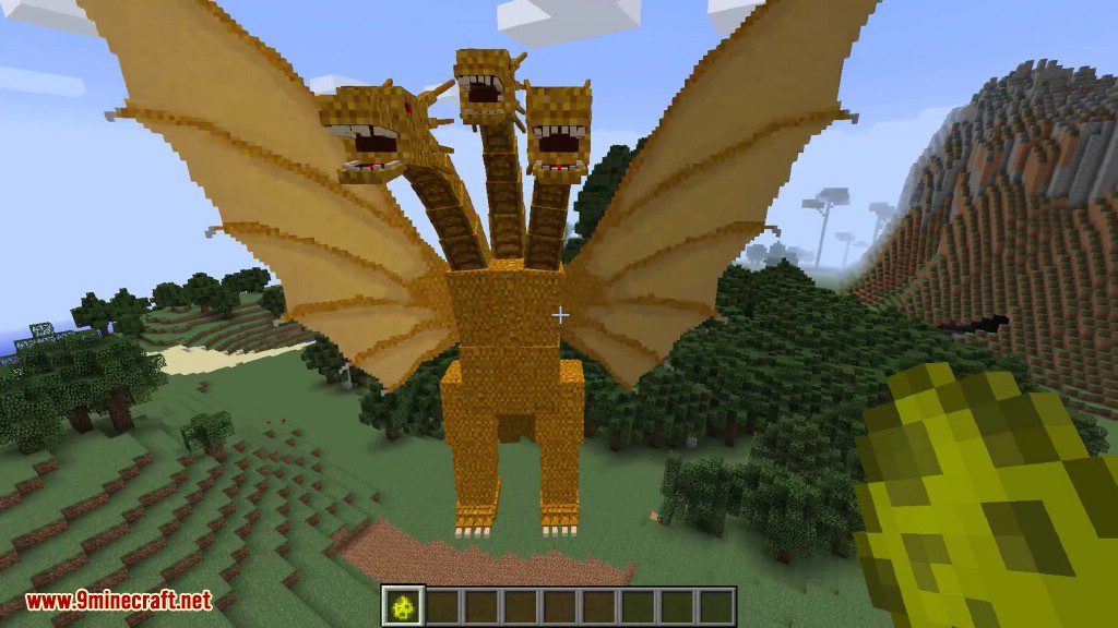 minecraft godzilla