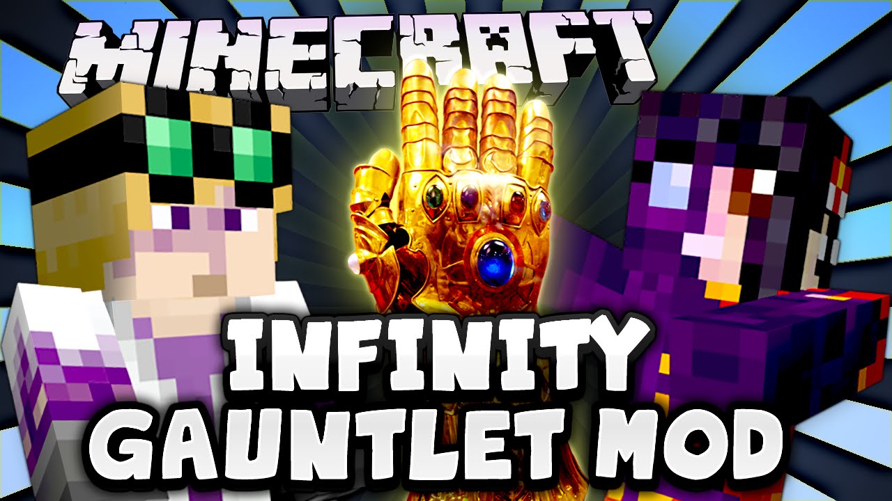 Infinity Gauntlet Mod 1 8 9 1 7 10 The Strongest Minecraft Weapon