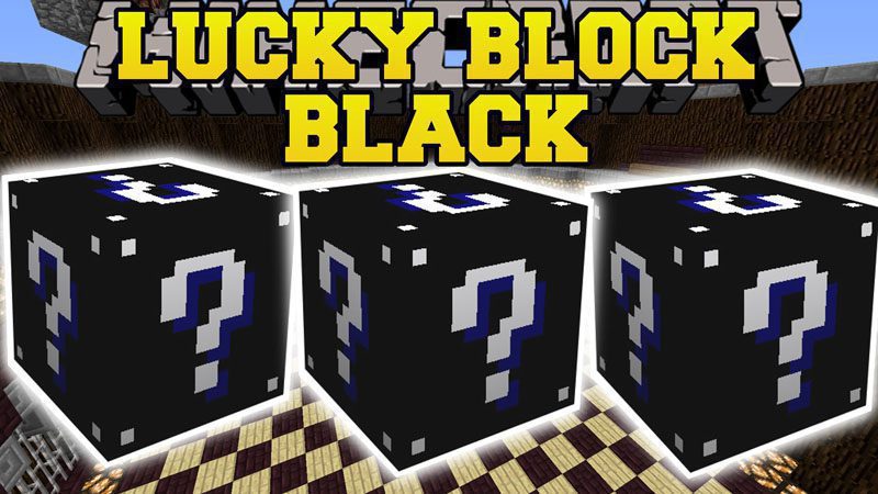 Lucky Block Black Mod 1.7.10