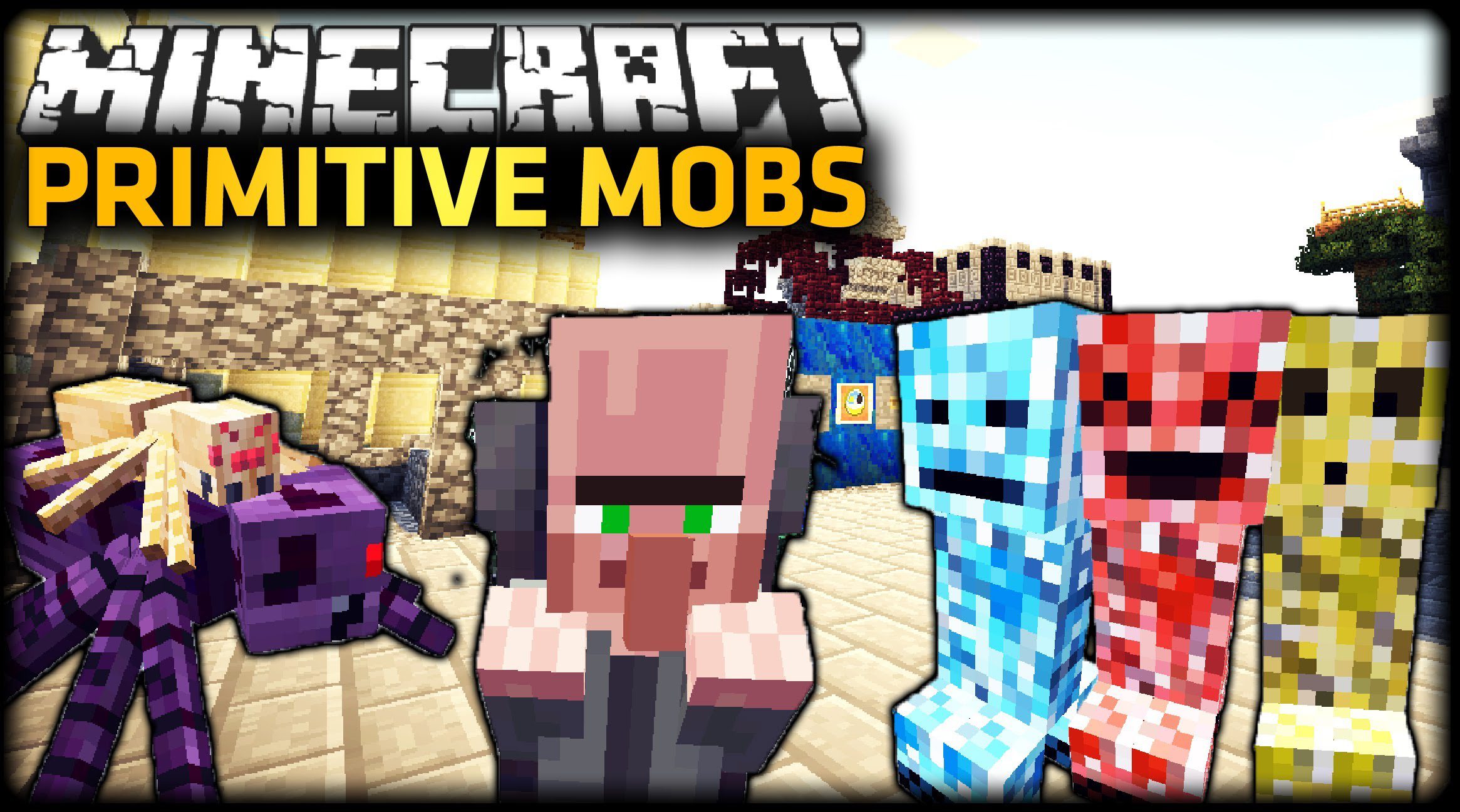 Primitive Mobs Mod 1.7.10 (Chao Mobs, Crazy Creatures)