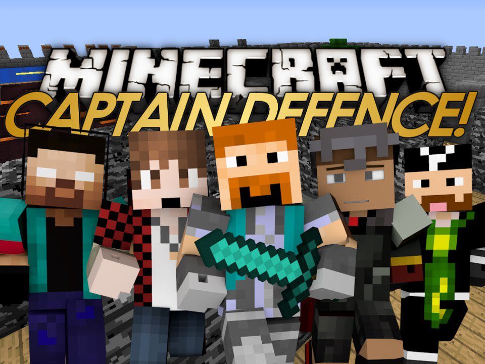 Captain Defence Map 1.12.2/1.11.2 for Minecraft
