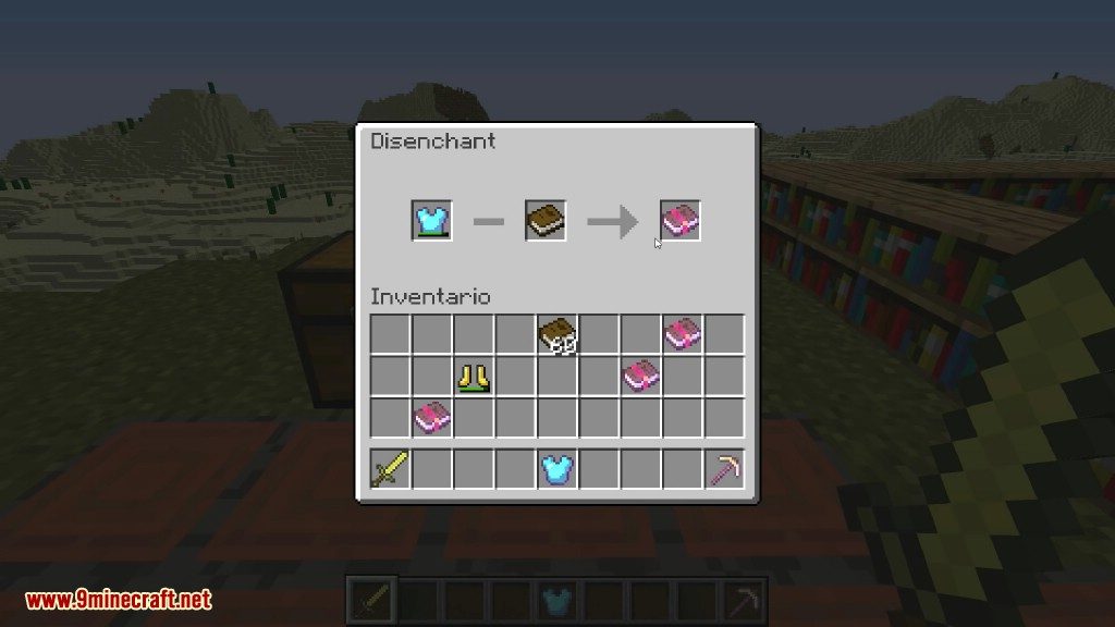 Disenchanter Mod 1.12.2/1.11.2 (Disenchant Items
