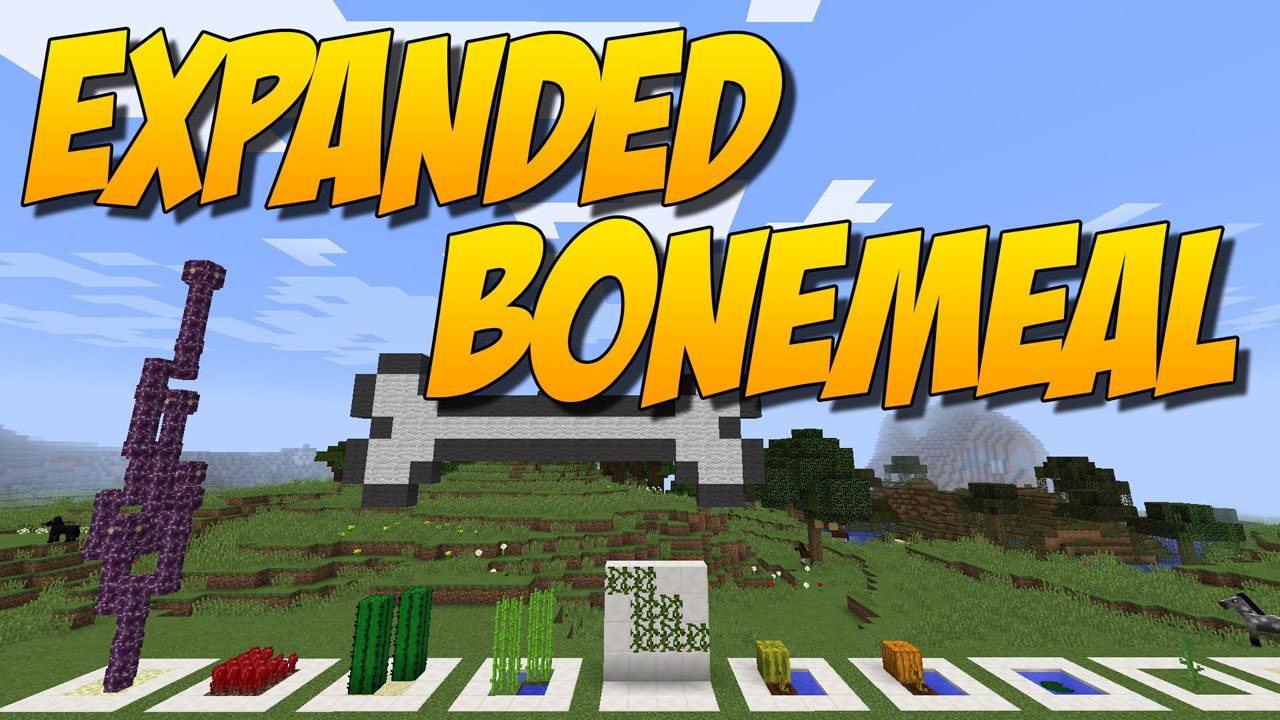 Expanded Bonemeal Mod 1.12.2/1.11.2 Download