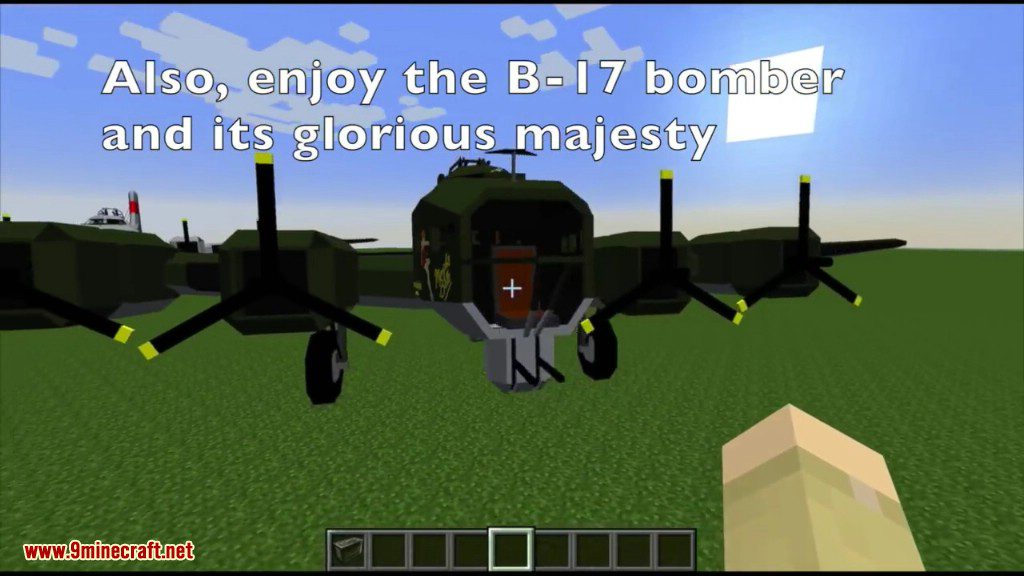 Flan S World War Two Pack Mod 1 12 2 1 7 10 Guns Planes Tanks Cars 9minecraft Net