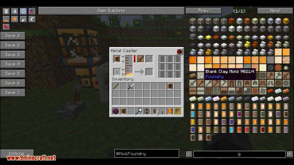Foundry Mod 1 12 2 1 10 2 Melting And Casting With Metal 9minecraft Net