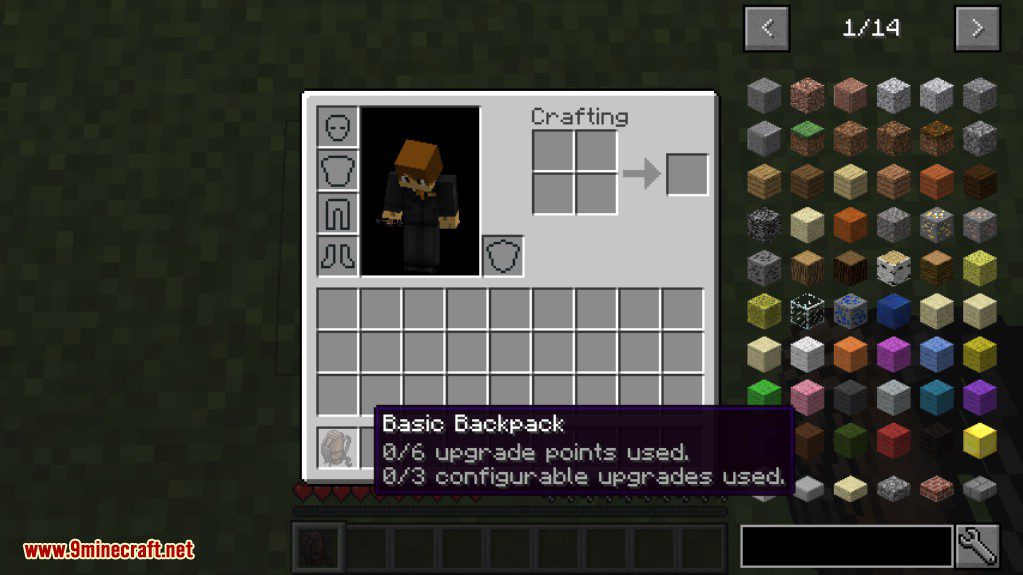 Iron Backpacks Mod 시작하기 2