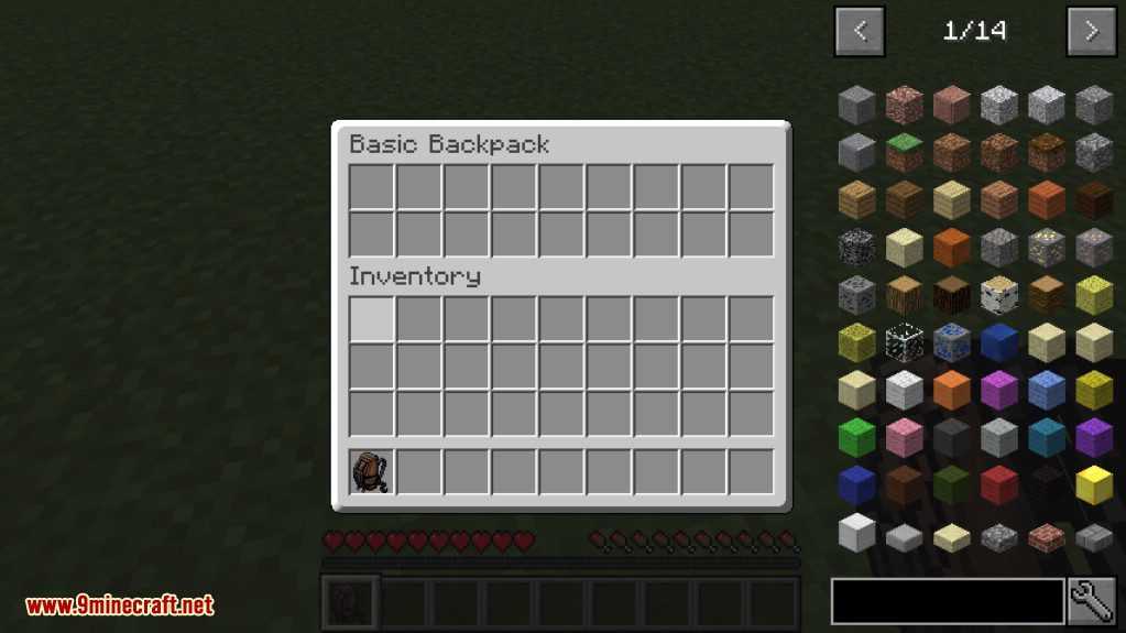 Iron Backpacks Mod Getting Started 3