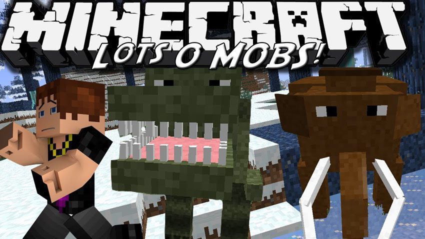 LotsOMobs Mod 1.9/1.7.10 (Tons of New Mobs, Animals)