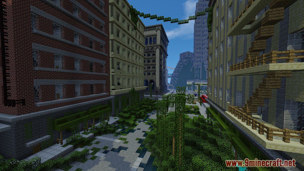 post apocalyptic city minecraft map