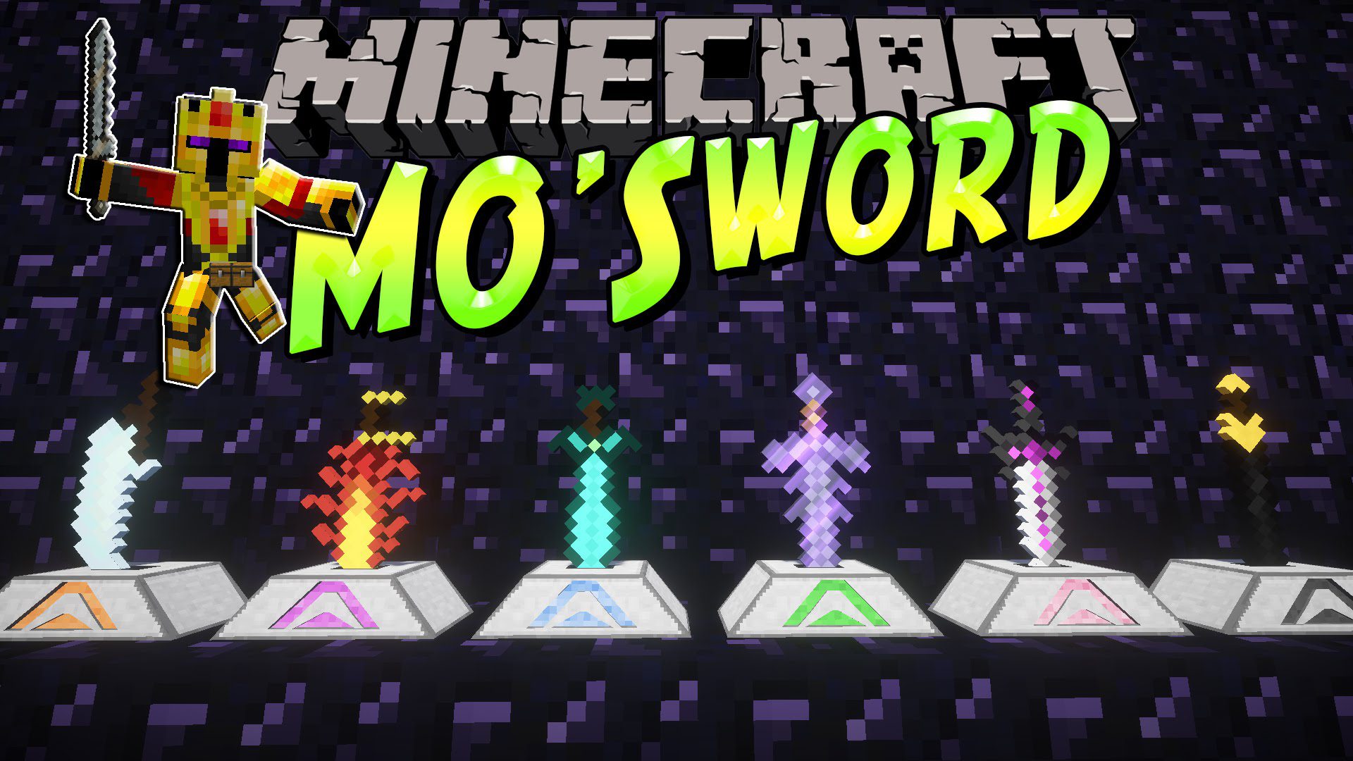 More Swords – мод на мечи в Minecraft.