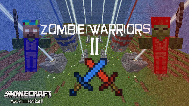 Zombie Warriors 2 Map 1.11.2/1.11 Minecraft