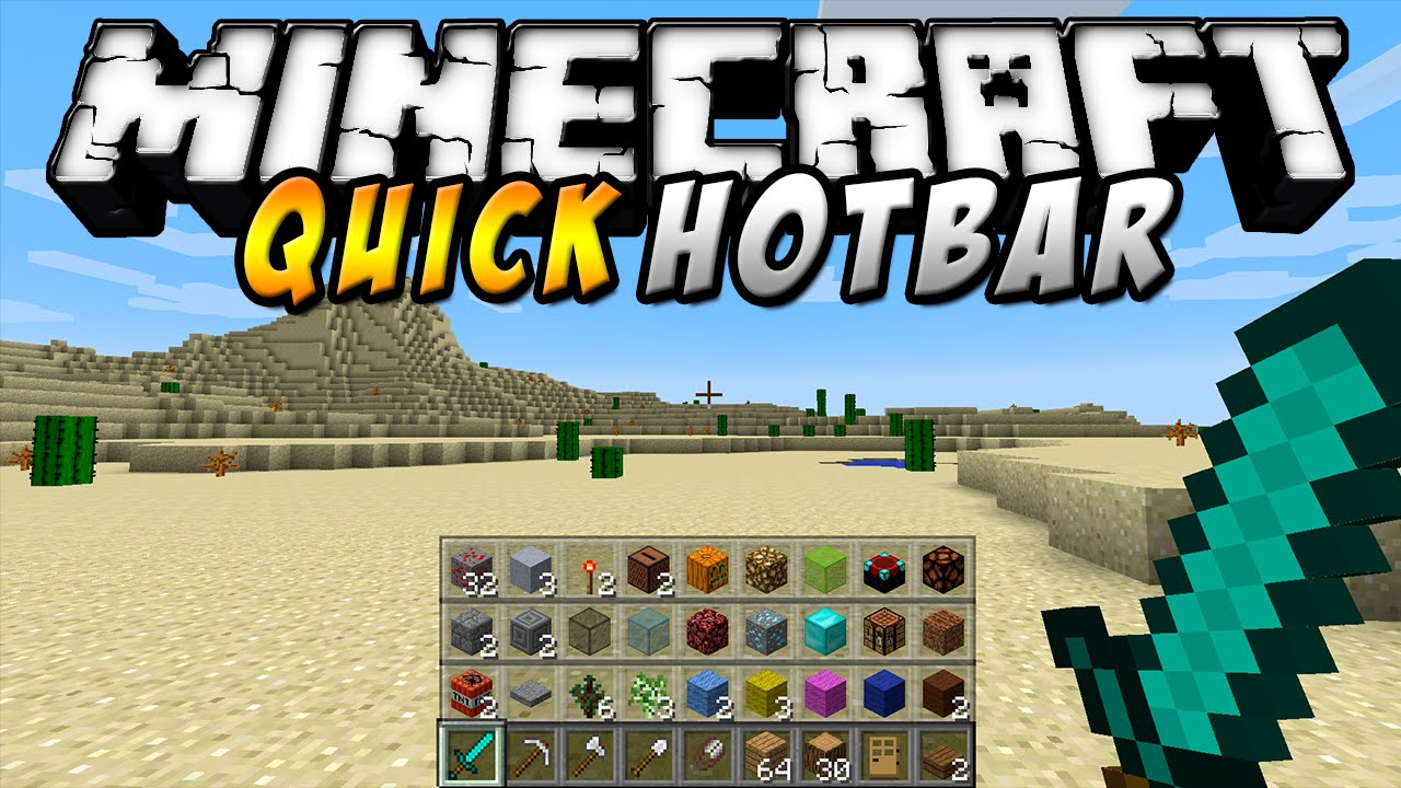 Quick Hotbar Mod 1121112 Quickly Access All The Items Top Mod