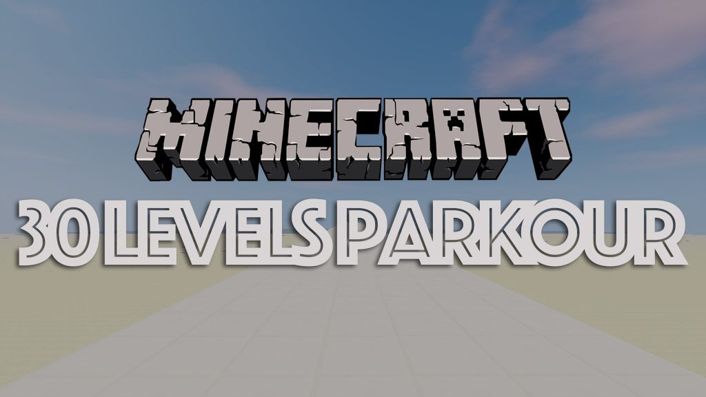 30 Levels Parkour Map 1.12.2/1.11.2 for Minecraft