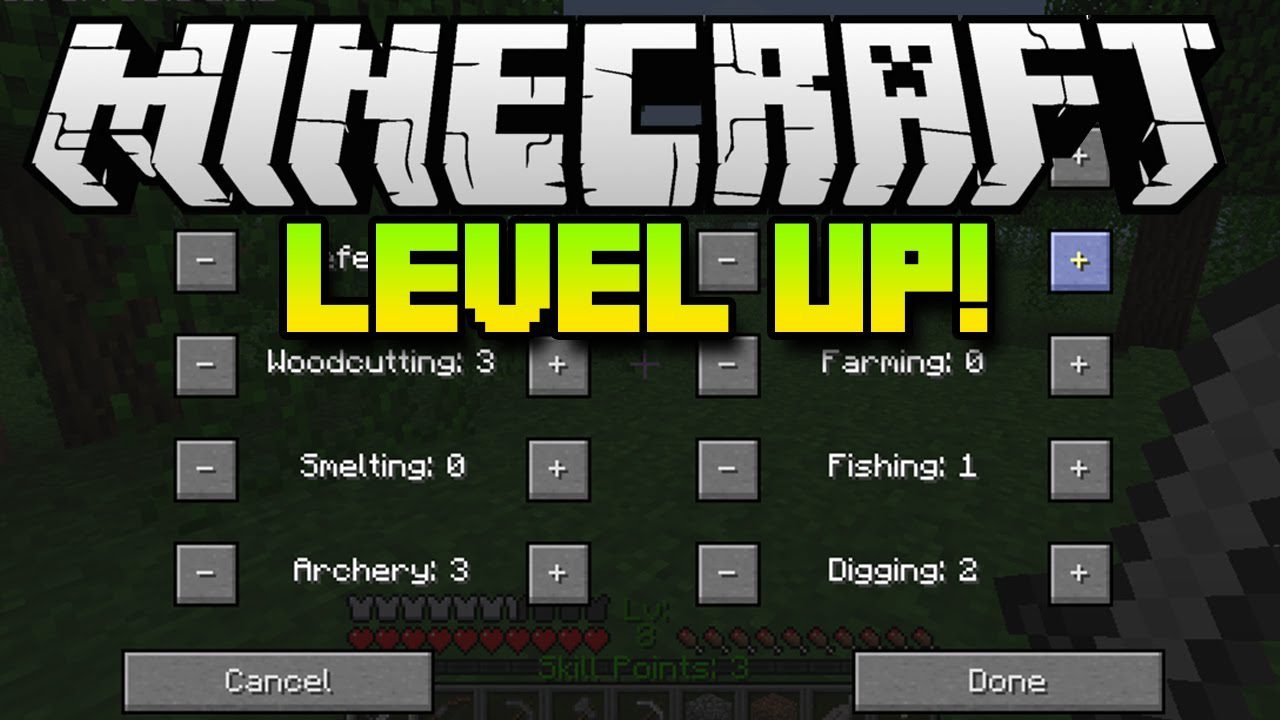 Level Up Mod 1 12 2 1 11 2 Class And Skills System 9minecraft Net