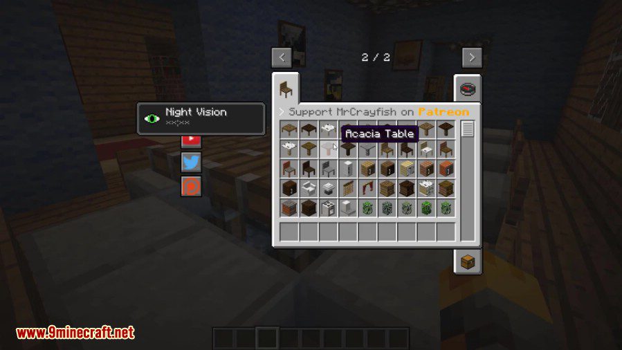 mrcrayfish's furniture mod 1.14.4/1.12.2 (best furniture mod