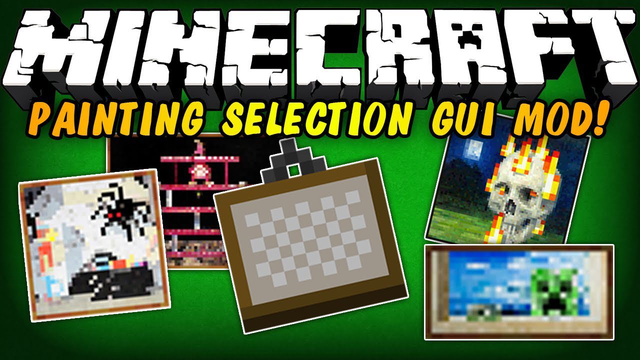 Painting Selection Gui Revamped Mod 1 12 2 1 11 2 9minecraft Net