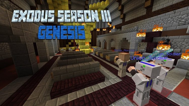 Minecraft Exodus Season 3: Genesis Map 1.11.2 Download