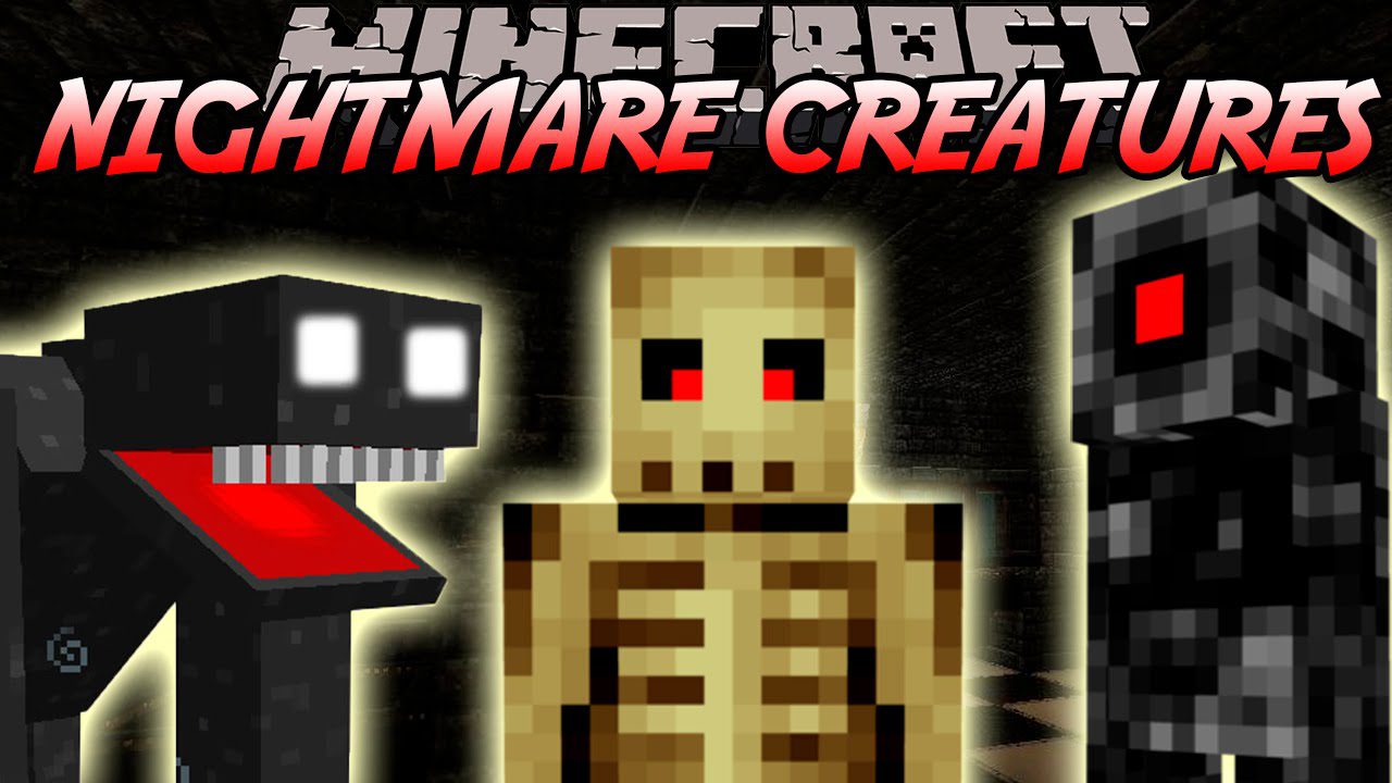 Nightmare Creatures Mod 1 7 10 Make Minecraft Scarier 9minecraft Net