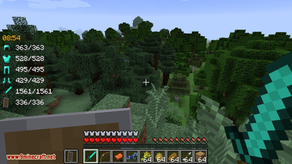 Rpg Hud Mod 1 16 3 1 15 2 Minecraft Rpg Style 9minecraft Net