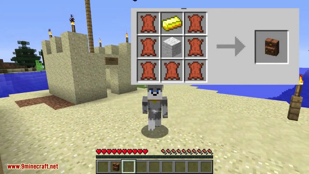 Wearable Backpacks Mod Crafting Recipes 1