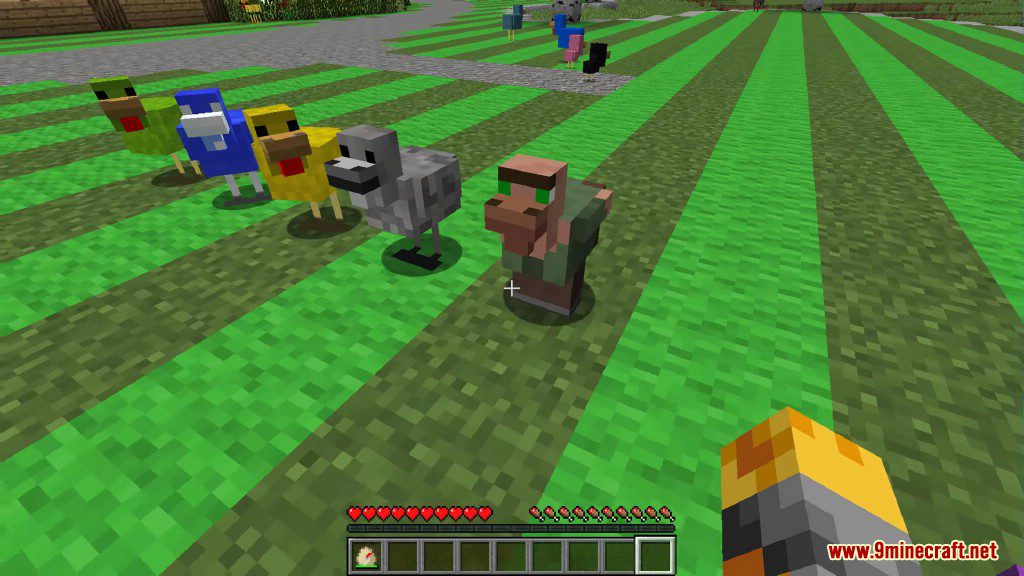 Chickens Mod 1 12 2 1 11 2 Just A Lot Of Chickens 9minecraft Net