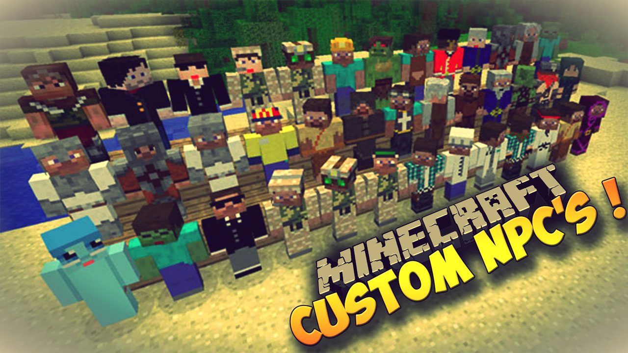 Custom Npcs Mod 1 12 2 1 11 2 Make Your Own Npcs 9minecraft Net