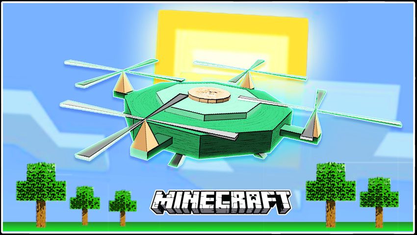 Drones Mod 1.11.2/1.10.2