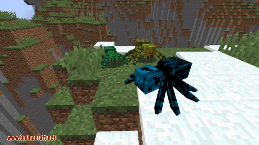 Much More Spiders Reborn Mod 2