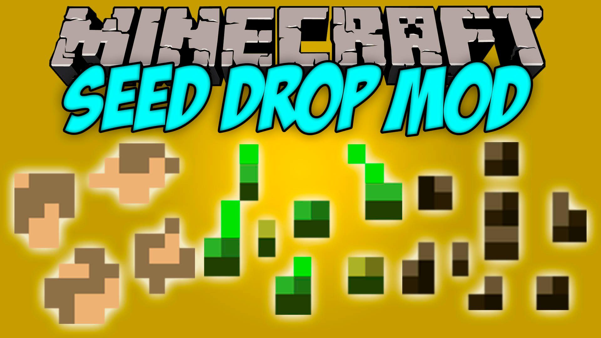 Seed Drop Mod 1 12 2 1 11 2 Seed Types Dropable From Grass 9minecraft Net