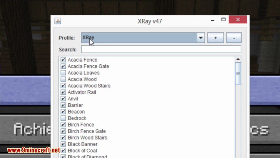 XRay Mod (Fullbright, Cave Finder, Fly) Minecraft: Java Edition