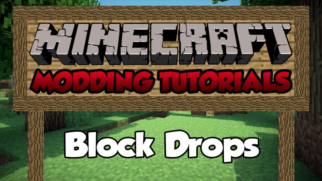 Block Drops Mod 1.11.2/1.10.2