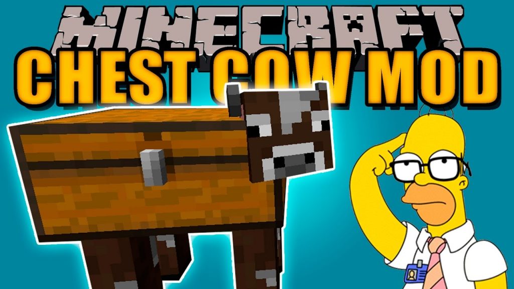 Chest Cow Mod 1.12.2/1.11.2 for Minecraft