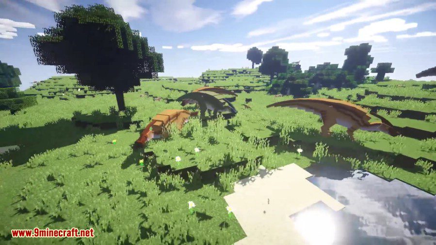 JurassiCraft Mod 스크린 샷 1