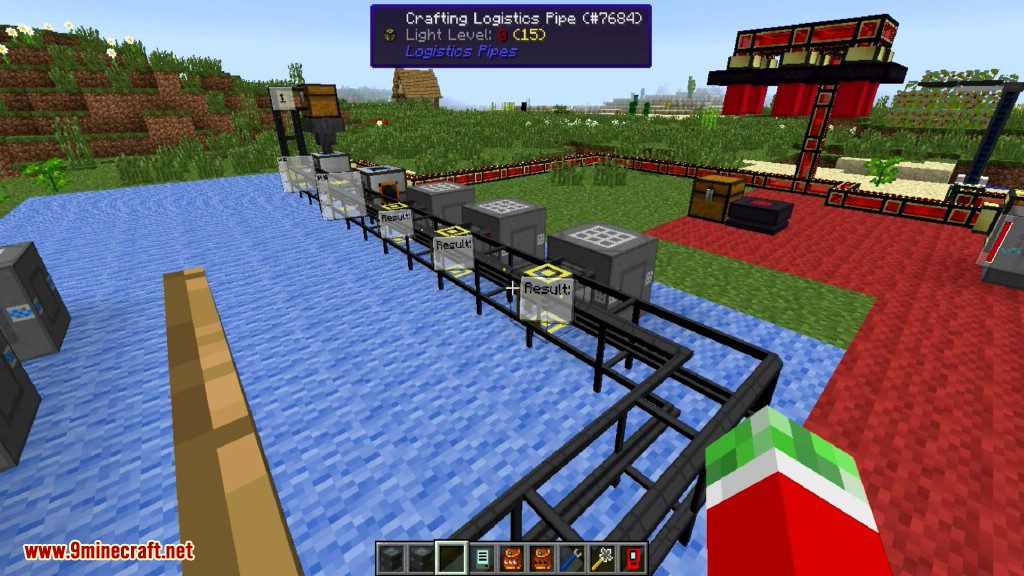Logistics Pipes Mod 1.12.2/1.7.10 (Buildcraft Pipe System)