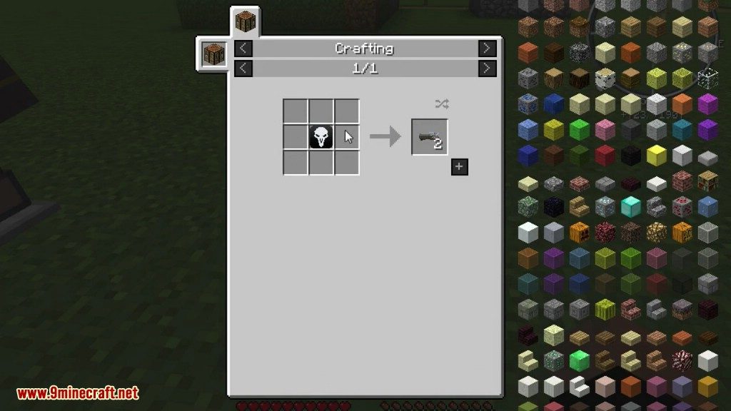 Minewatch Mod Crafting 조리법 1