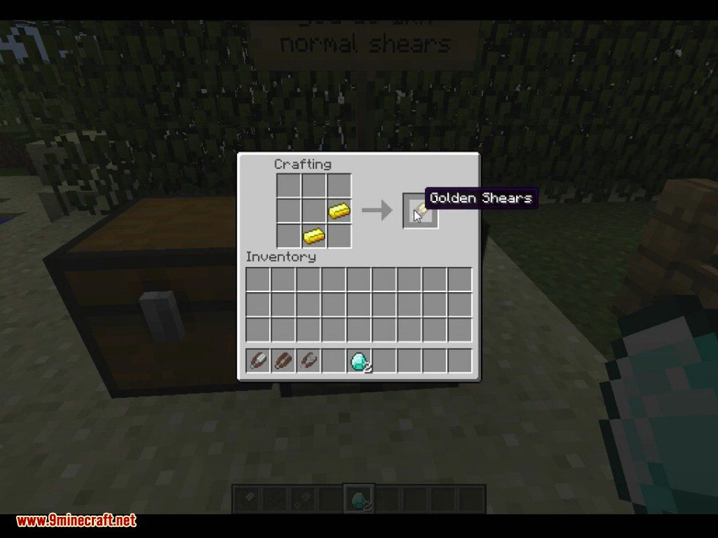 More Shears Mod 1.10.2 (New Types of Shears)