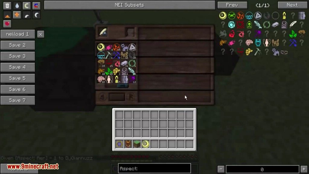 Thaumcraft Nei Plugin 1 7 10 Recipes In Thaumonomicon 9minecraft Net