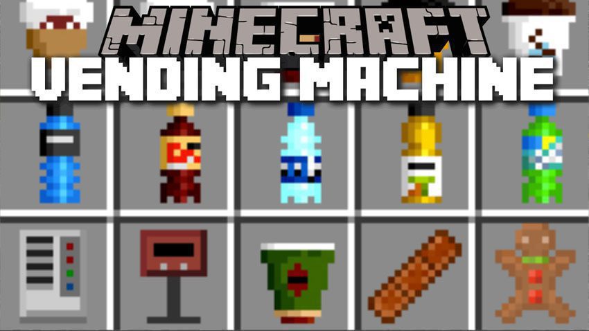 Wizard S Vending Machine Mod 1 10 2 Functional Machines 9minecraft Net,How To Start A Graphic Design Business