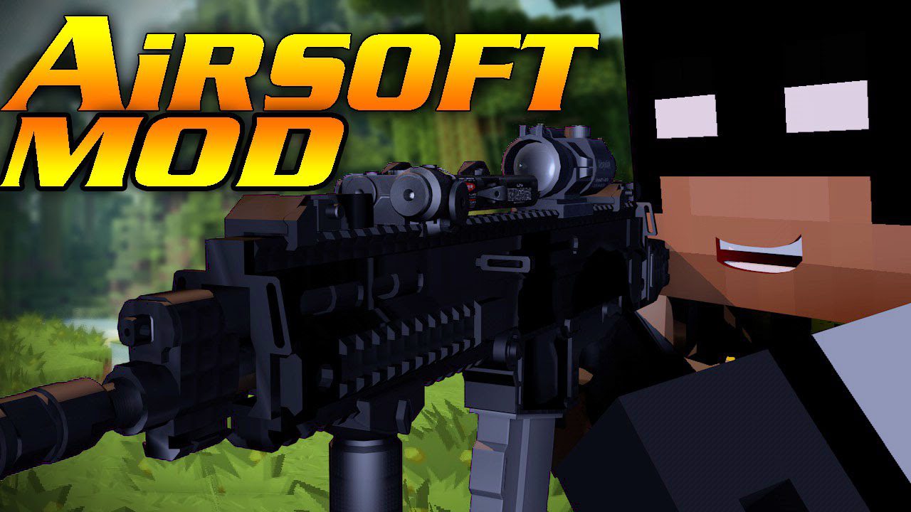 Airsoft Mod 1 7 2 Airsoft Guns Capture The Flag 9minecraft Net