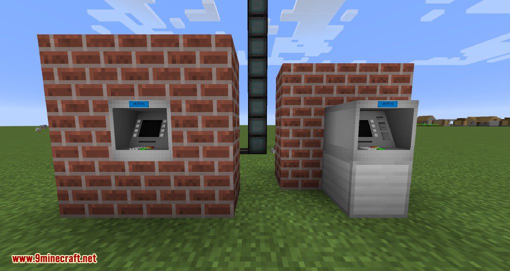 Never Enough Currency Mod 1 12 2 1 11 2 Bank Account Atm 9minecraft Net
