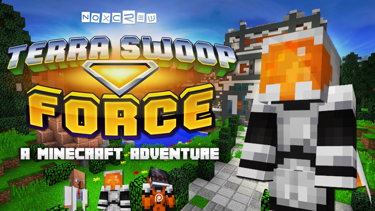 Terra Swoop Force Map 1.12.2/1.11.2 for Minecraft
