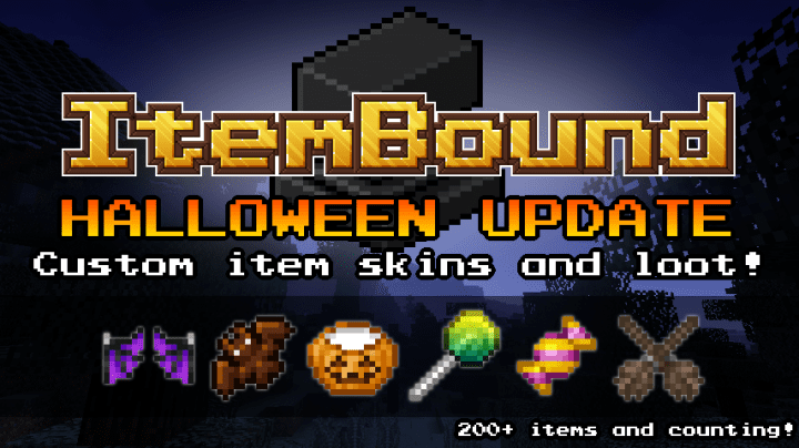 Item Bound Resource Pack 1.12.2/1.11.2 [Halloween Update]