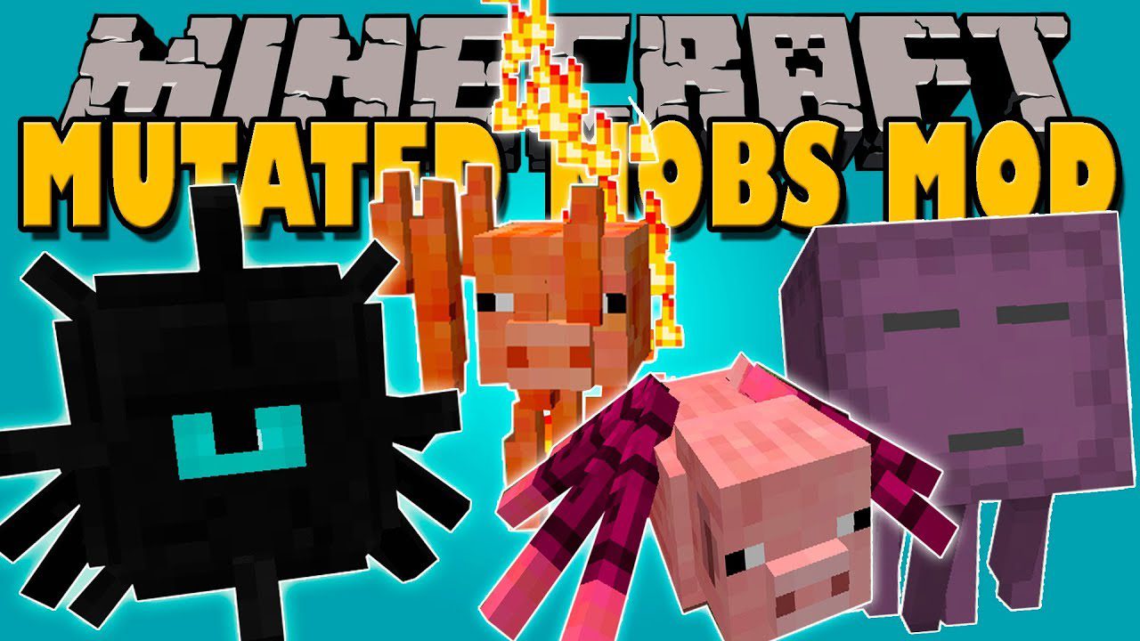 Mutated Mobs Mod 1.12.2/1.12 (Fusing Two Entities Into One)