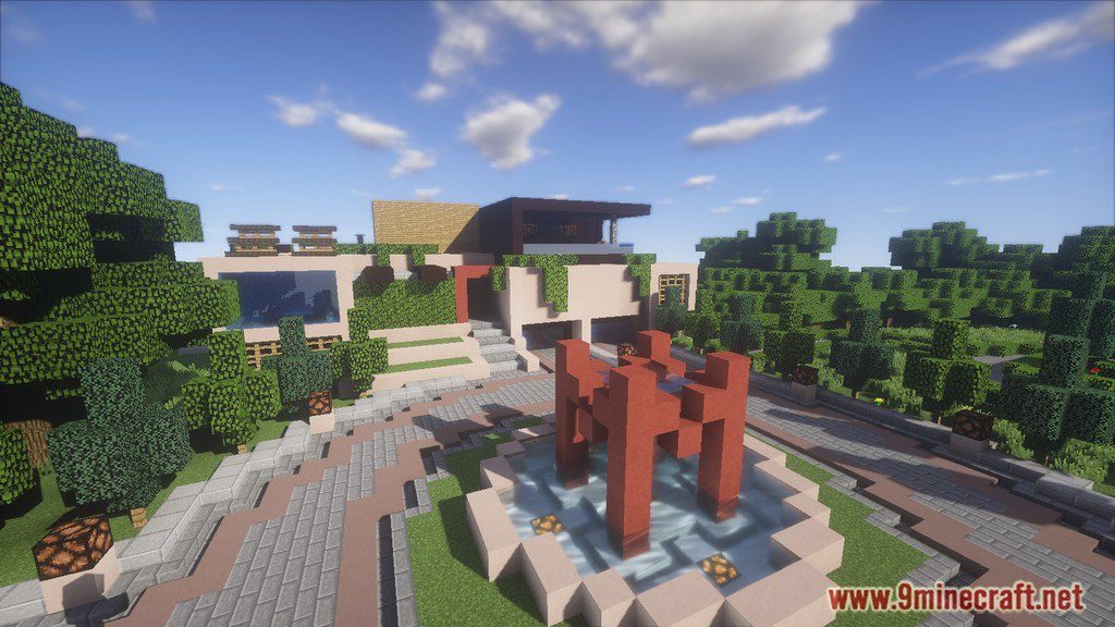 Redstone House Map 1 12 2 1 11 2 For Minecraft 9minecraft Net