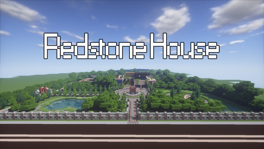 Redstone House Map 11221112 For Minecraft 9minecraftnet